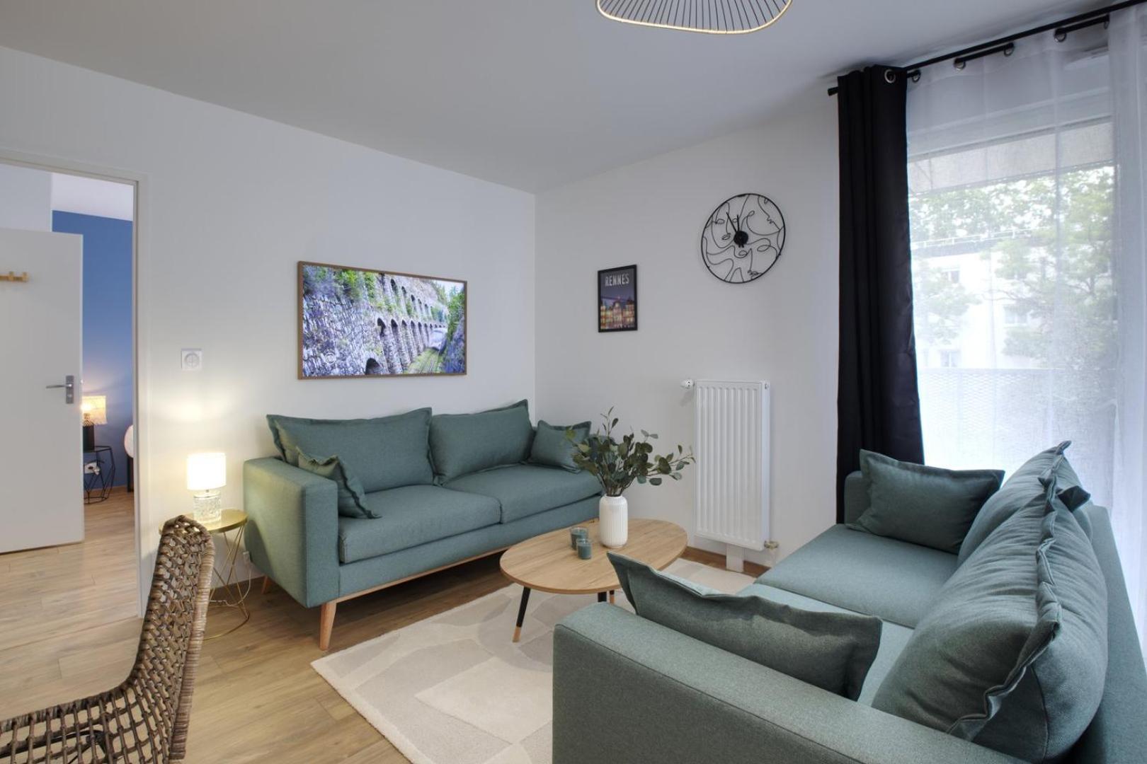 Le Normand- Appartement Neuf, 3 Chambres, Terrasse Rennes Buitenkant foto