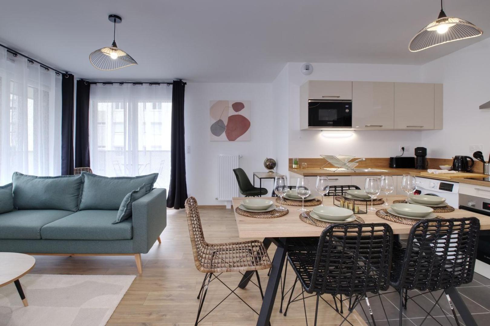 Le Normand- Appartement Neuf, 3 Chambres, Terrasse Rennes Buitenkant foto